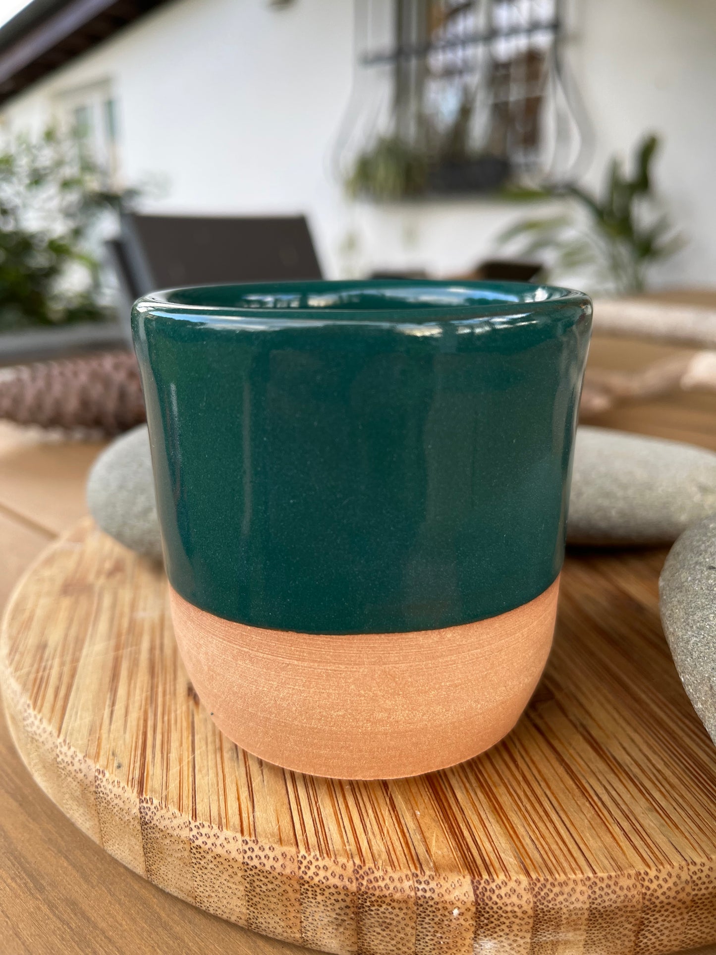Tazza ceramica malachite