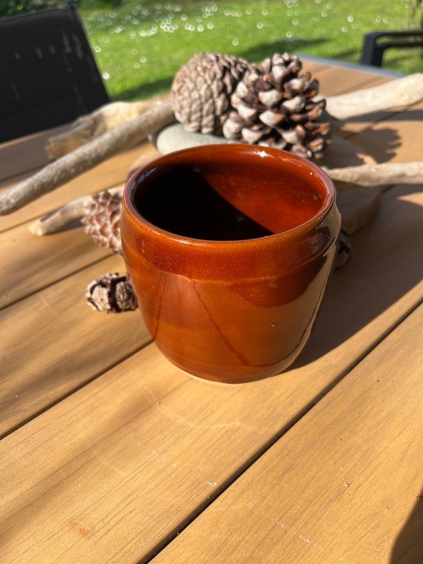 Vaso caramello